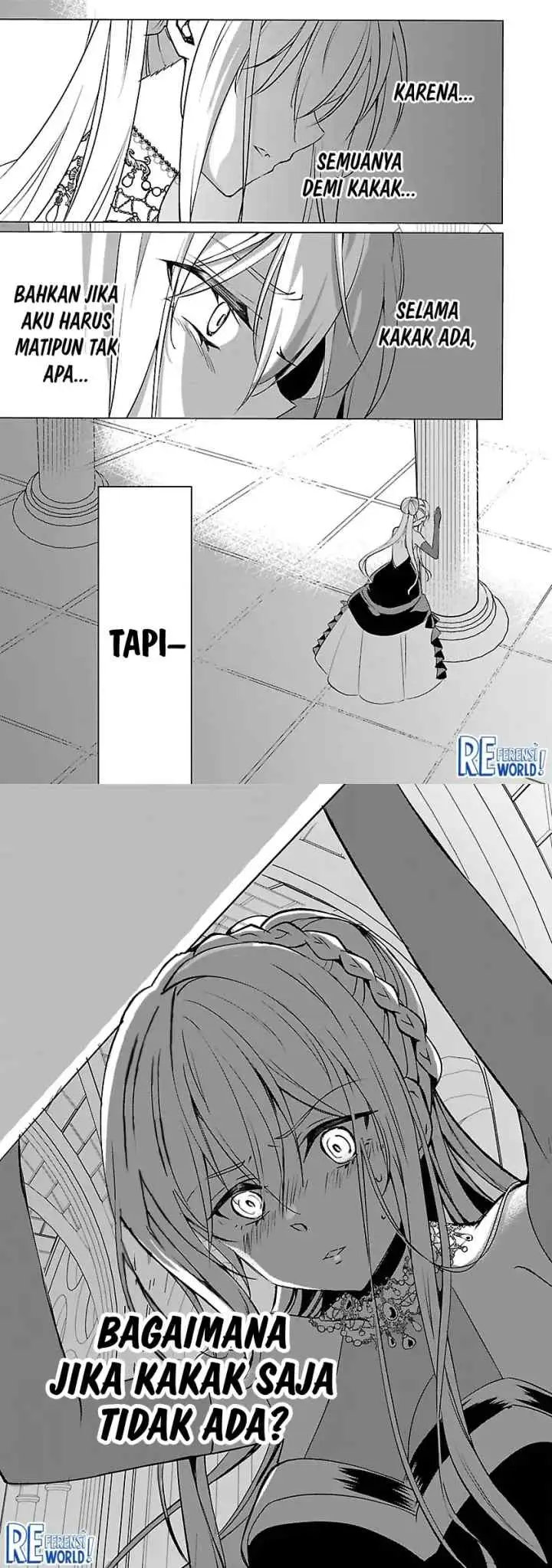 Oshi No Imouto Ni Tensei Shite Shimatta No De, Saikyou No Akujo Ni Natte Onii-sama Wo Dokusen Suru Koto Ni Itashimasu chapter 8 halaman 8