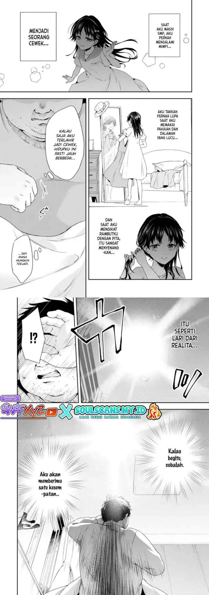 Bishoujo ni TS Tensei Shita kara Daijou wo Mezasu! chapter 1.1 halaman 4