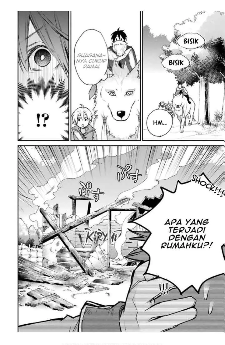 Saikyou no Madoshi. Hisa ni Ya wo Ukete Shimatta no de Inaka no Eihei ni Naru chapter 14.1 halaman 12
