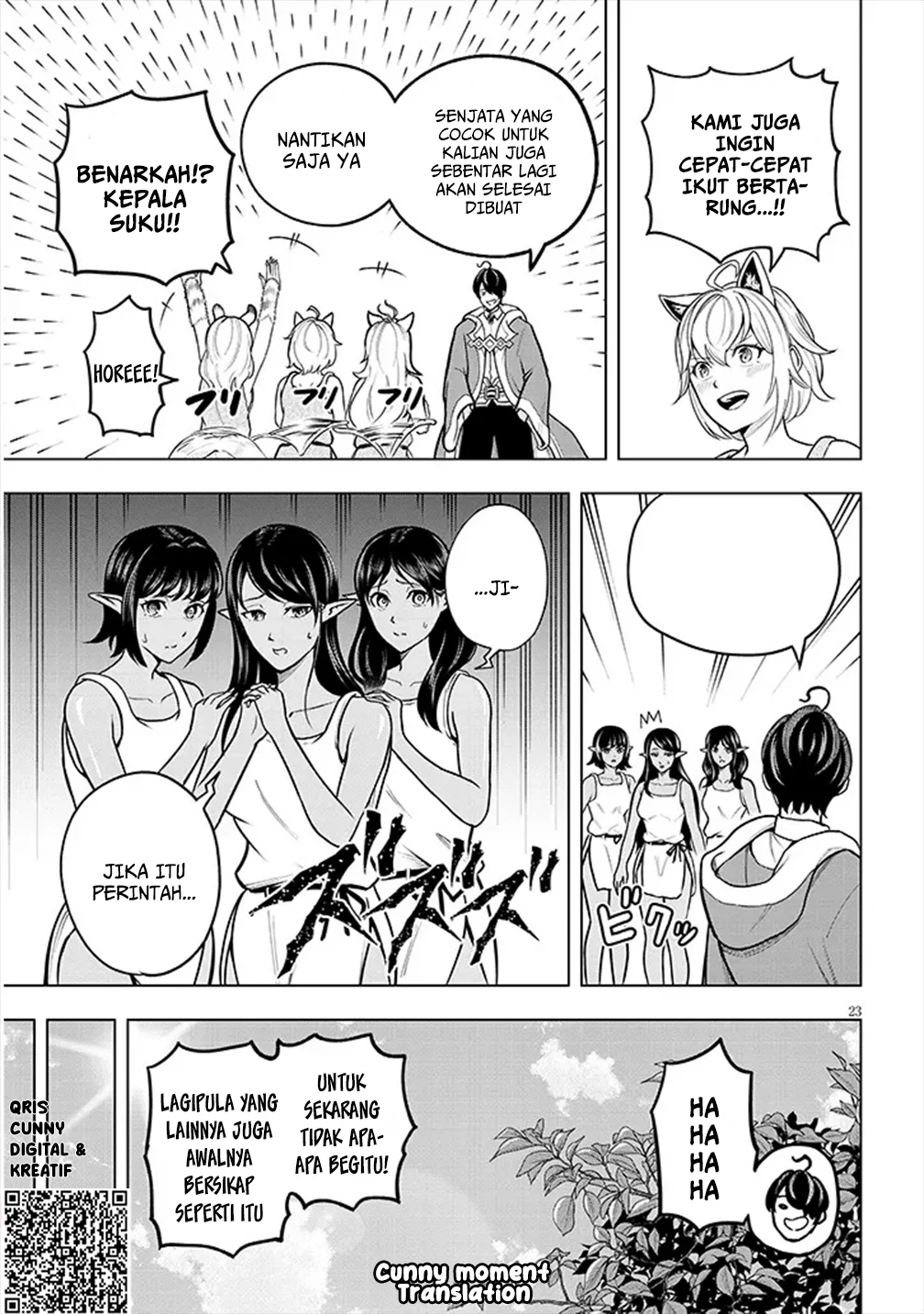 Eiyuu Onna Kishi ni Yuunou to Bareta Ore no Bijin Harem Kishidan: Gaikaku Hikume no Kijutsu Kishidan chapter 4 halaman 24