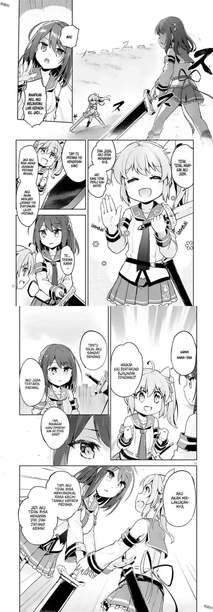 Kenshi o Mezashite Nyugaku Shitanoni Maho Tekisei 9999 Nandesukedo!? chapter 4 halaman 7