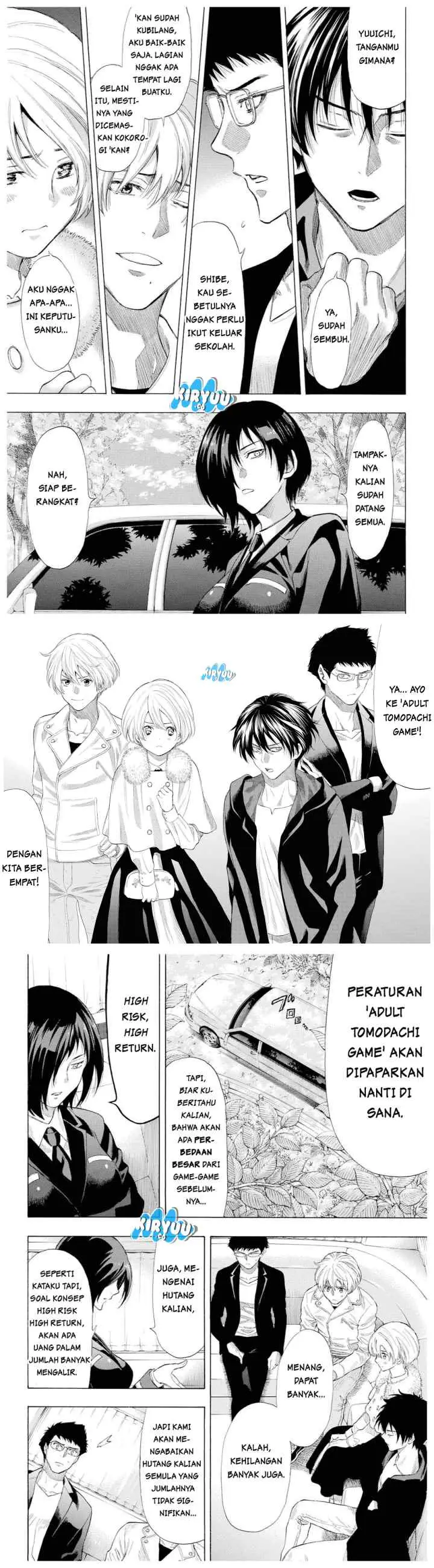 Tomodachi Game chapter 35 halaman 6