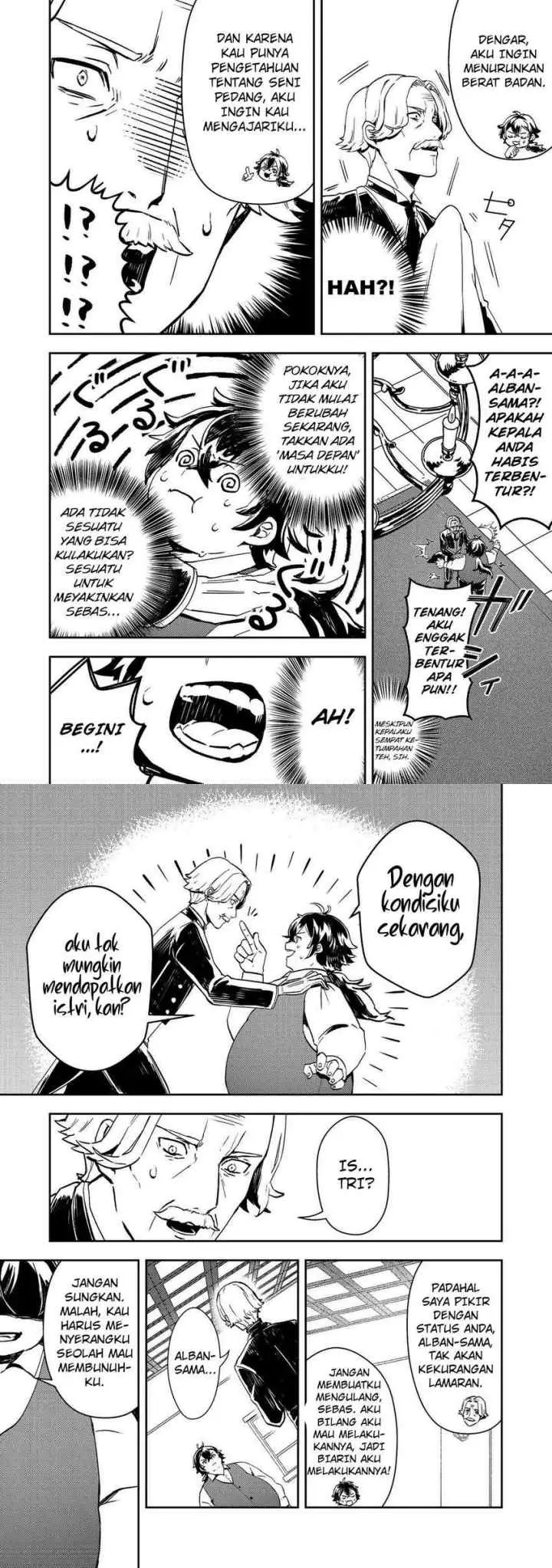 Taidana Akuyaku Kizoku no Ore ni, Konyaku Hakisareta Akuyaku Reijo ga Totsuidara Saikyo no Fufu ni Narimashita chapter 1 halaman 4