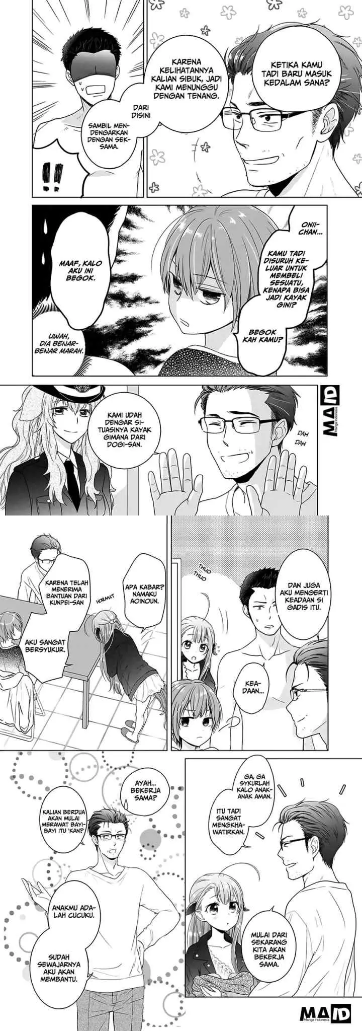 Kitaku Tochuu de Yome to Musume ga Dekita n dakedo Dragon datta chapter 3 halaman 12
