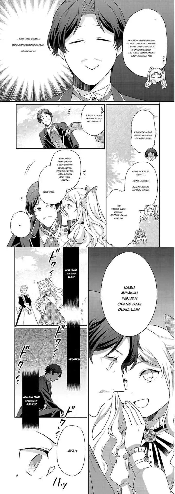 Akuyaku Reijou no Chichioya ni Tensei shitanode, Tsuma hingga Musume wo Dekiai shimasu chapter 4 halaman 11