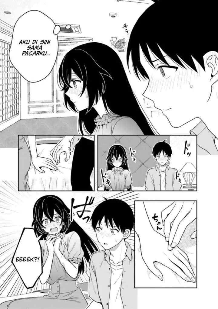 Takachiho Honoka-senpai ga SUKIde SUKIde Iroiro Gamandekinai chapter 12.5 halaman 9
