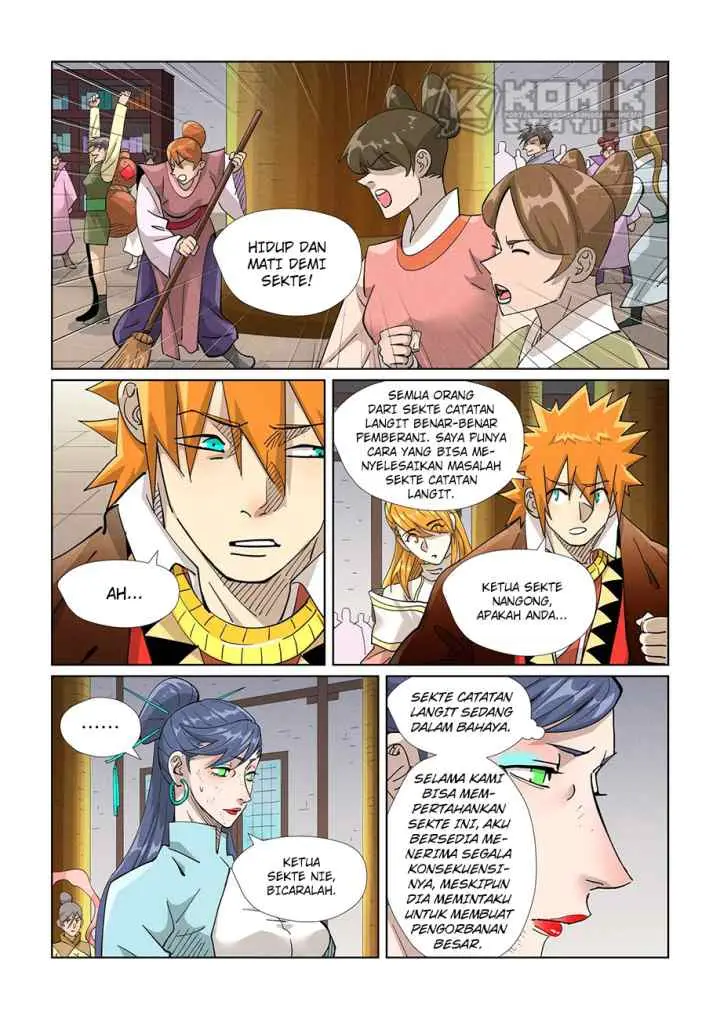 Tales of Demons and Gods chapter 442.5 halaman 9