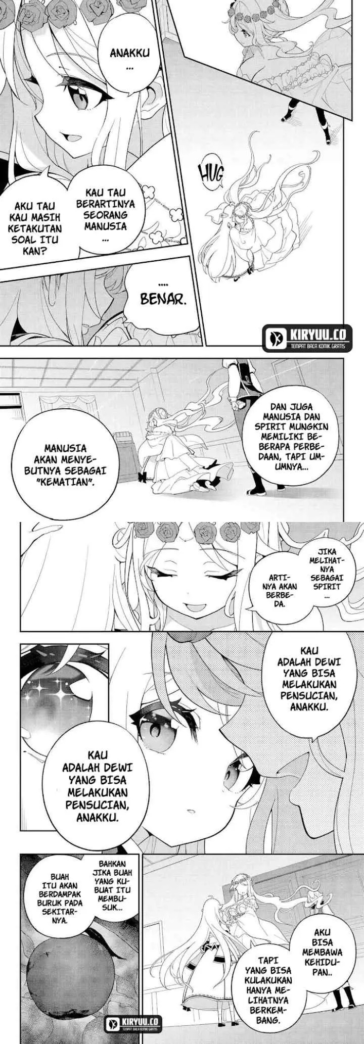 Chichi wa Eiyuu Haha wa Seirei Musume no Watashi wa Tenseisha chapter 65 halaman 12