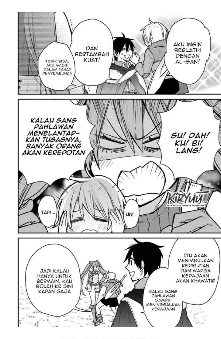 Saikyou no Madoshi. Hisa ni Ya wo Ukete Shimatta no de Inaka no Eihei ni Naru chapter 14.3 halaman 11
