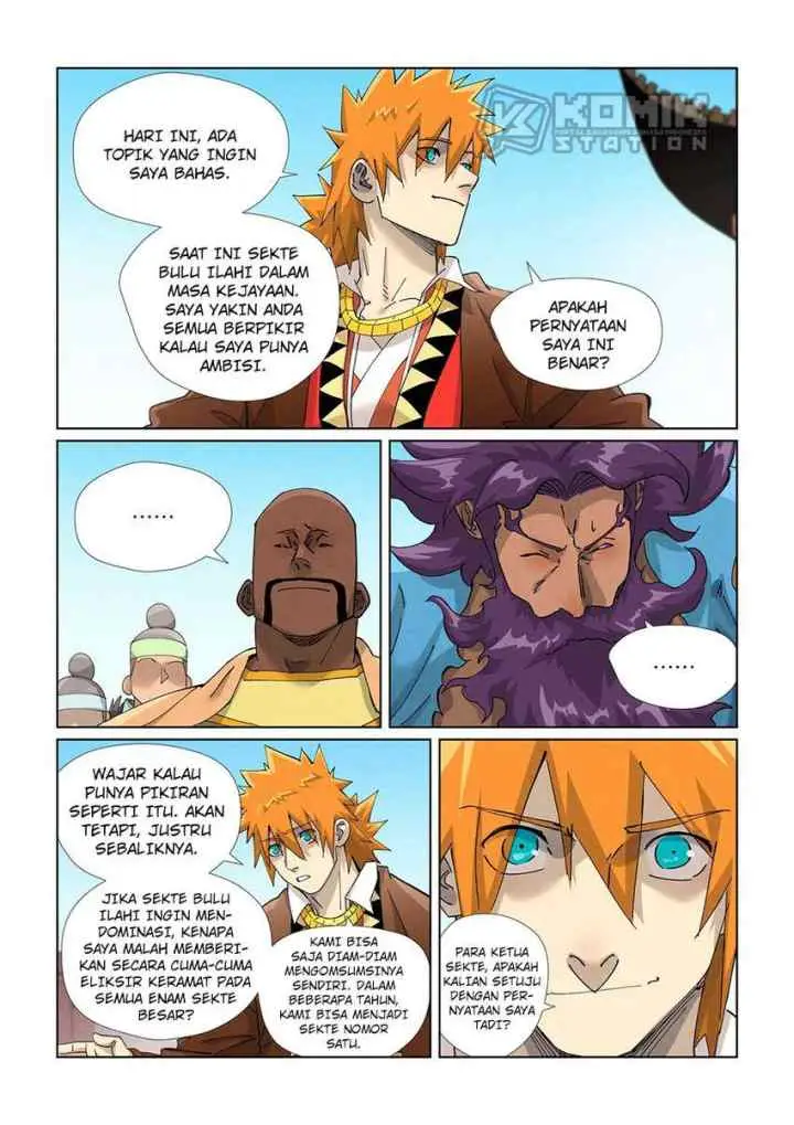 Tales of Demons and Gods chapter 448.5 halaman 9