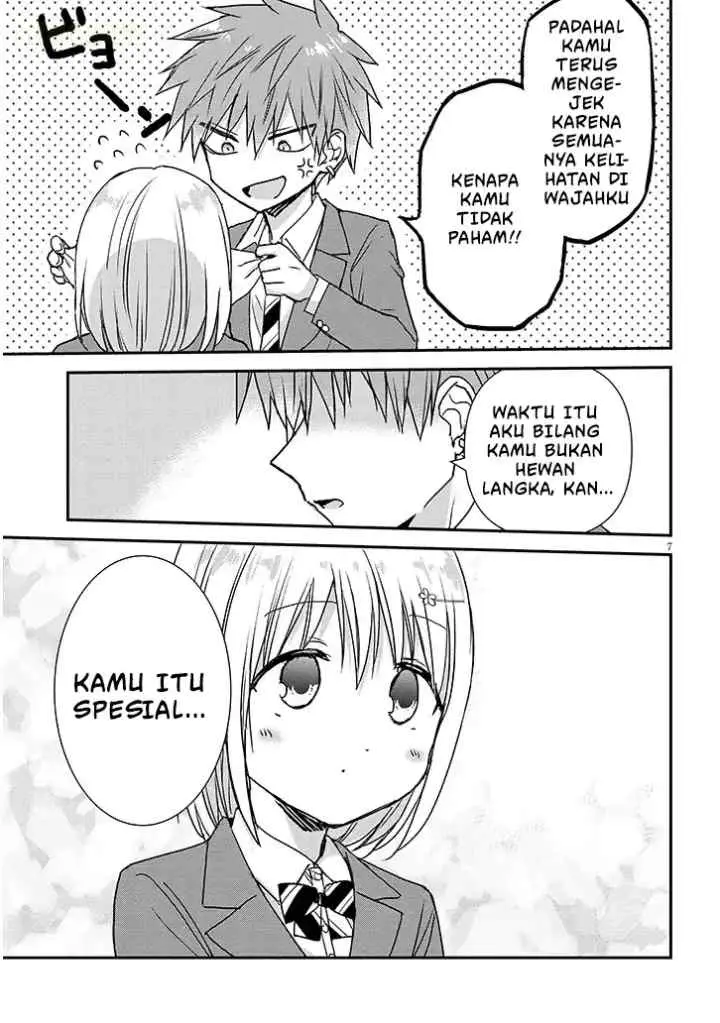 Kao ni Denai Kashiwada-san to Kao ni Deru Oota-kun + chapter 31 halaman 8