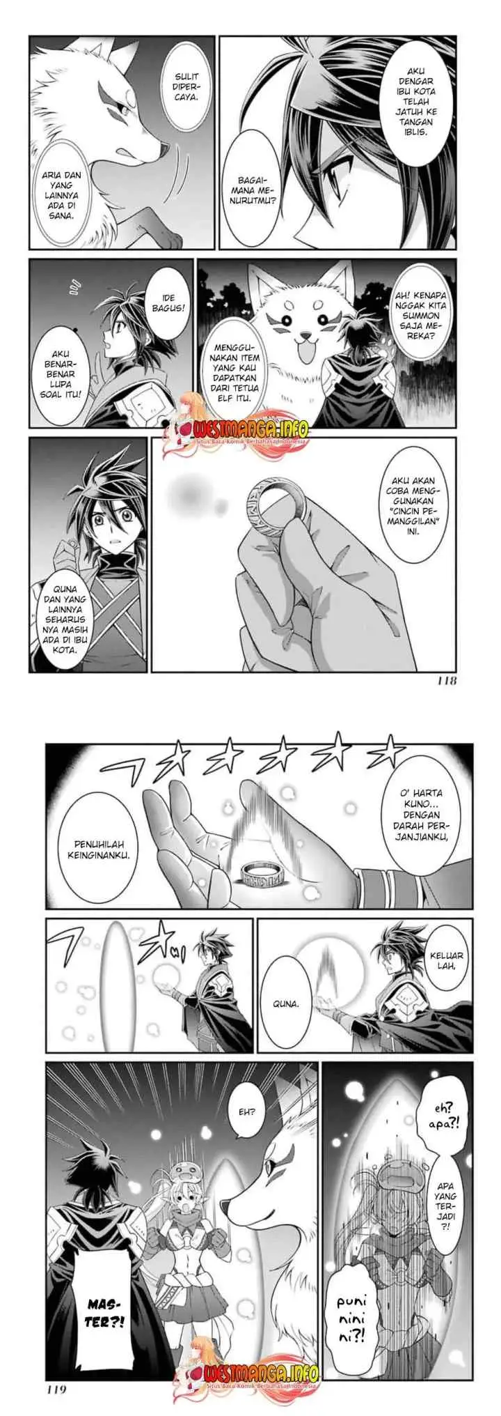 Shikkoku Tsukai no Saikyo Yusha Nakama Zen'in ni Uragira Retanode Saikyo no Mamono chapter 35 halaman 12