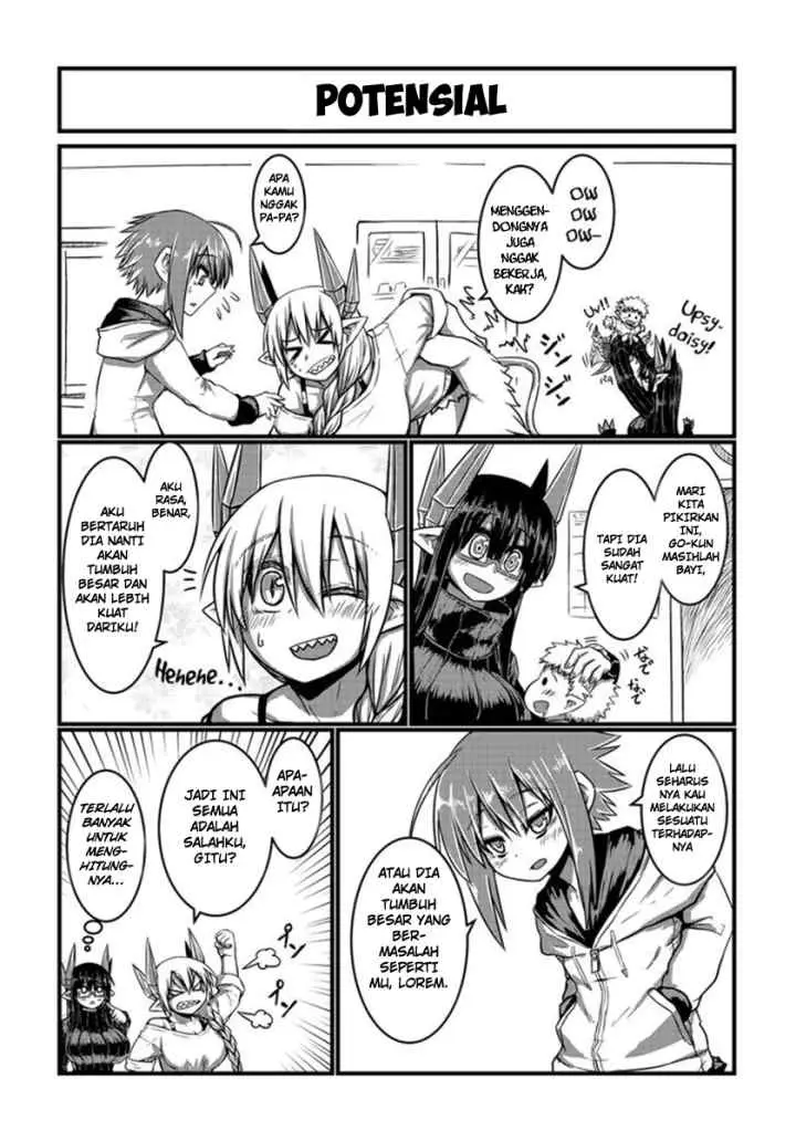 Musuko ga Kawaikute Shikataganai Mazoku no Hahaoya chapter 9 halaman 4