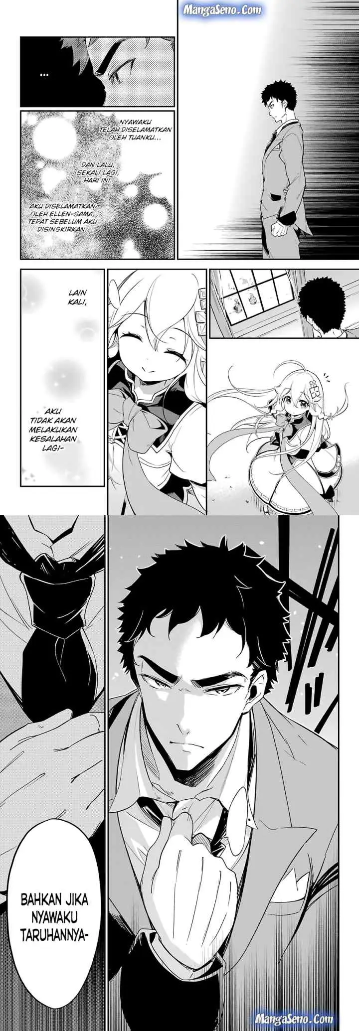 Chichi wa Eiyuu Haha wa Seirei Musume no Watashi wa Tenseisha chapter 10 halaman 10