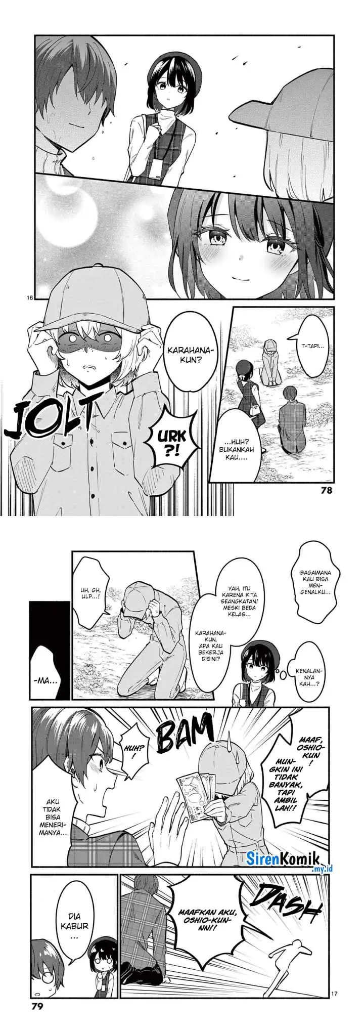 Shiotaiou no Sato-san ga Ore ni dake Amai chapter 71 halaman 9