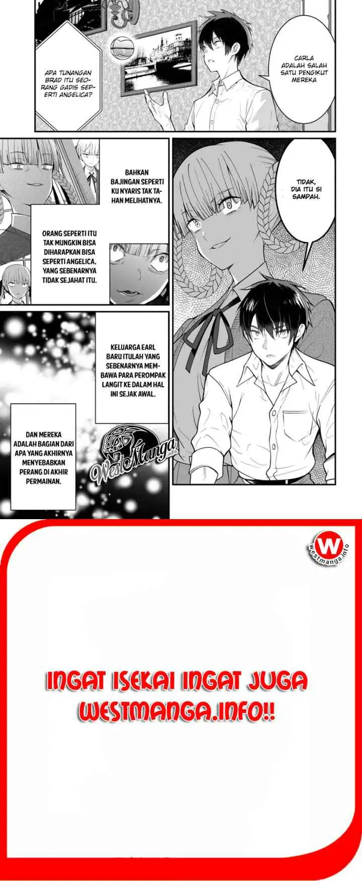 Otome Game Sekai wa Mob ni Kibishii Sekai Desu chapter 18 halaman 6