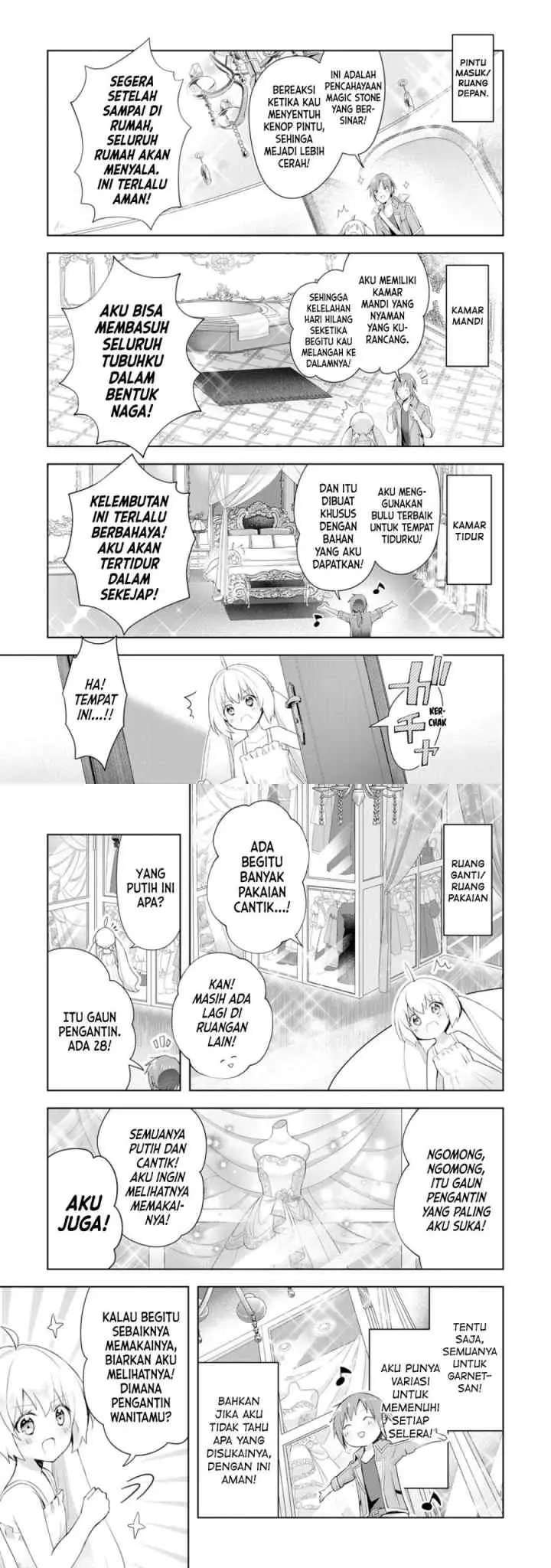 Uketsukejo ni Kokuhaku Shitakute Girudo ni Kayoitsumetara Eiyu ni Natteta chapter 3 halaman 4