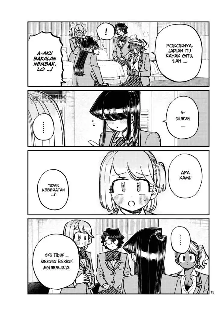 Komi-san wa Komyushou Desu chapter 285 halaman 17