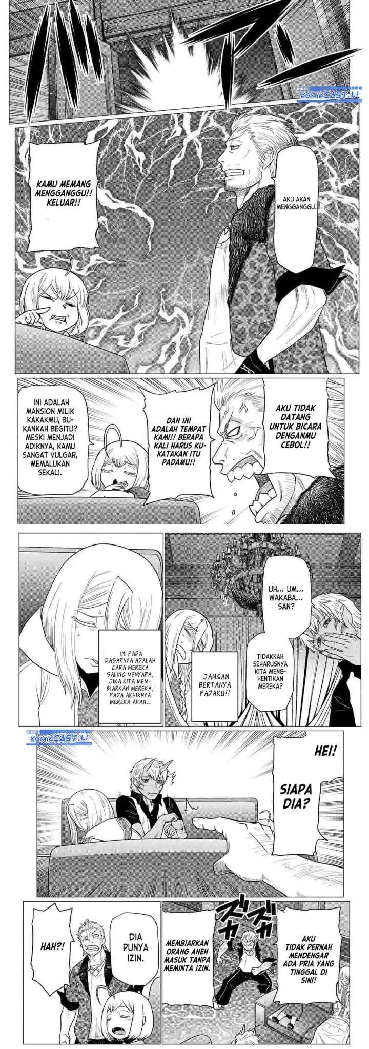 Kumo Desu ga Nani ka? Daily Life of the Four Spider Sisters chapter 76.1 halaman 8