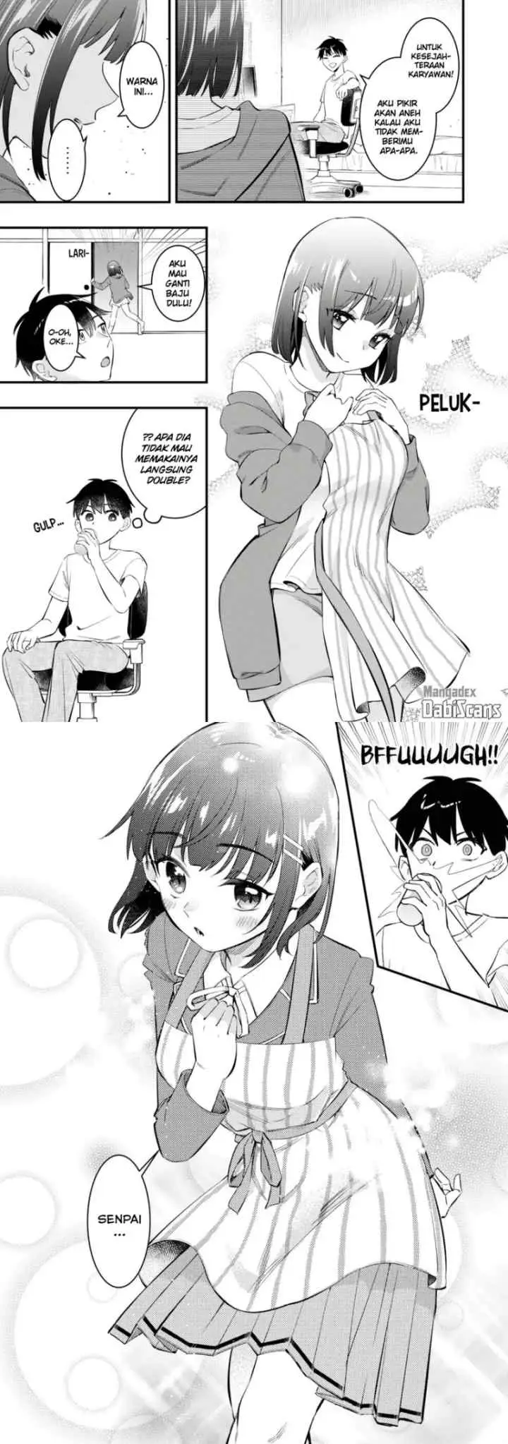Senpai, Jitaku Keibiin no Koyou wa Ikaga Desu ka? chapter 9 halaman 10