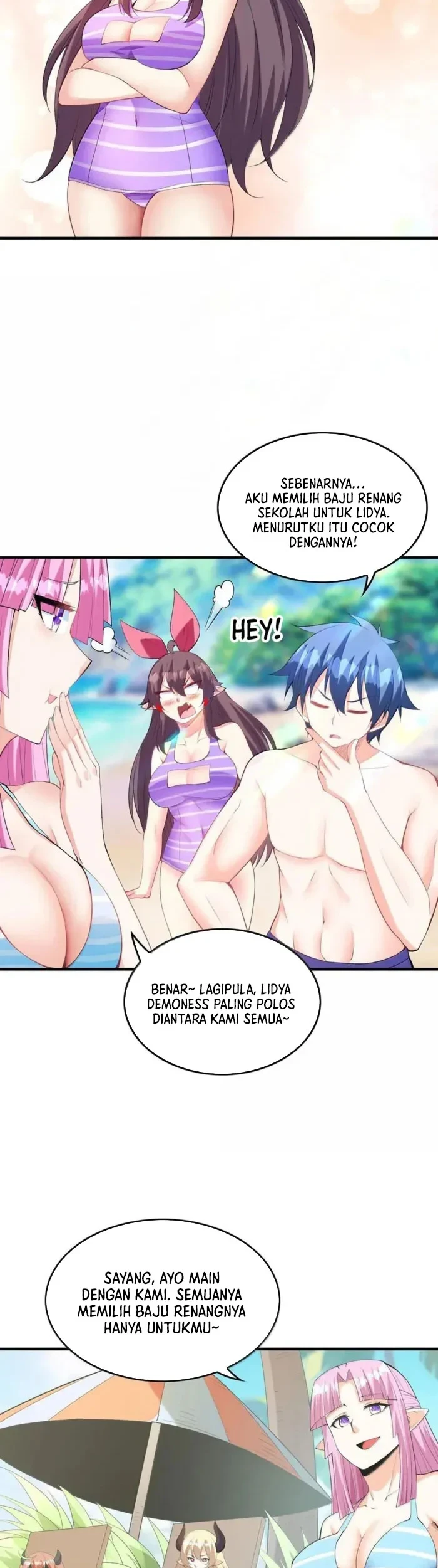 My Harem Is Entirely Female Demon Villains chapter 171 halaman 14