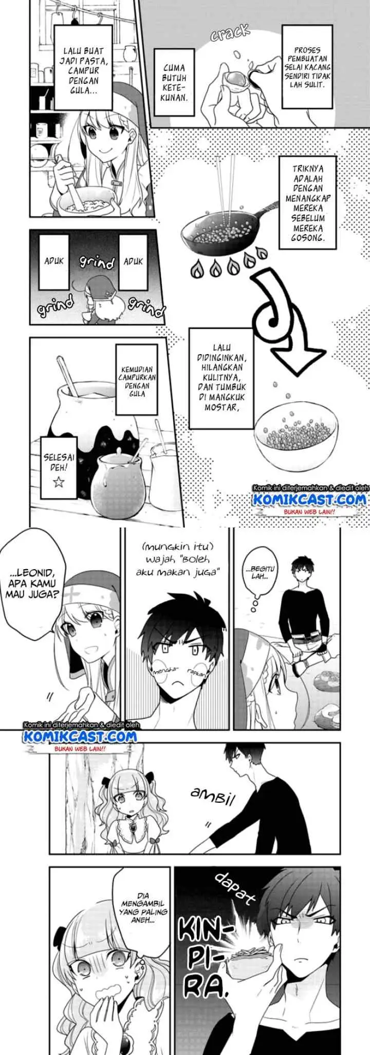 The Banished Villainess! Living the Leisurely Life of a Nun Making Revolutionary Church Food chapter 3 halaman 10