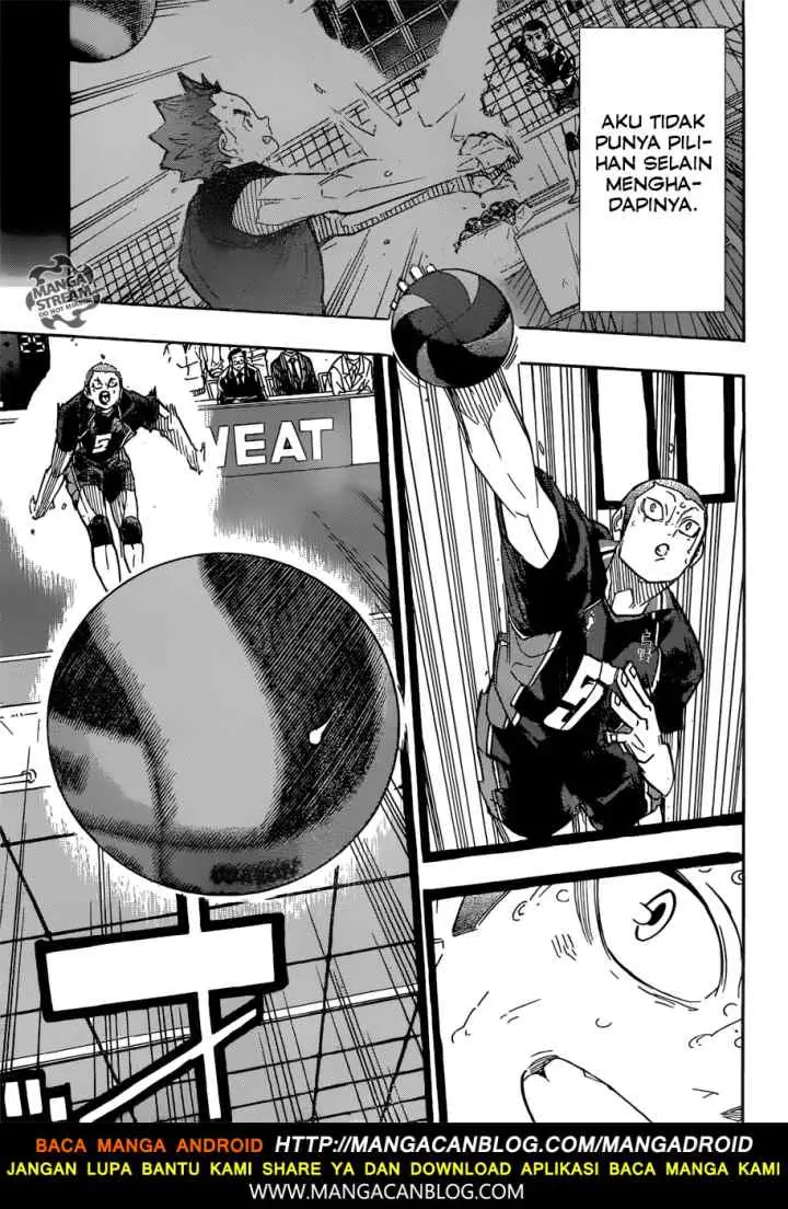 Haikyuu!! chapter 316 halaman 15