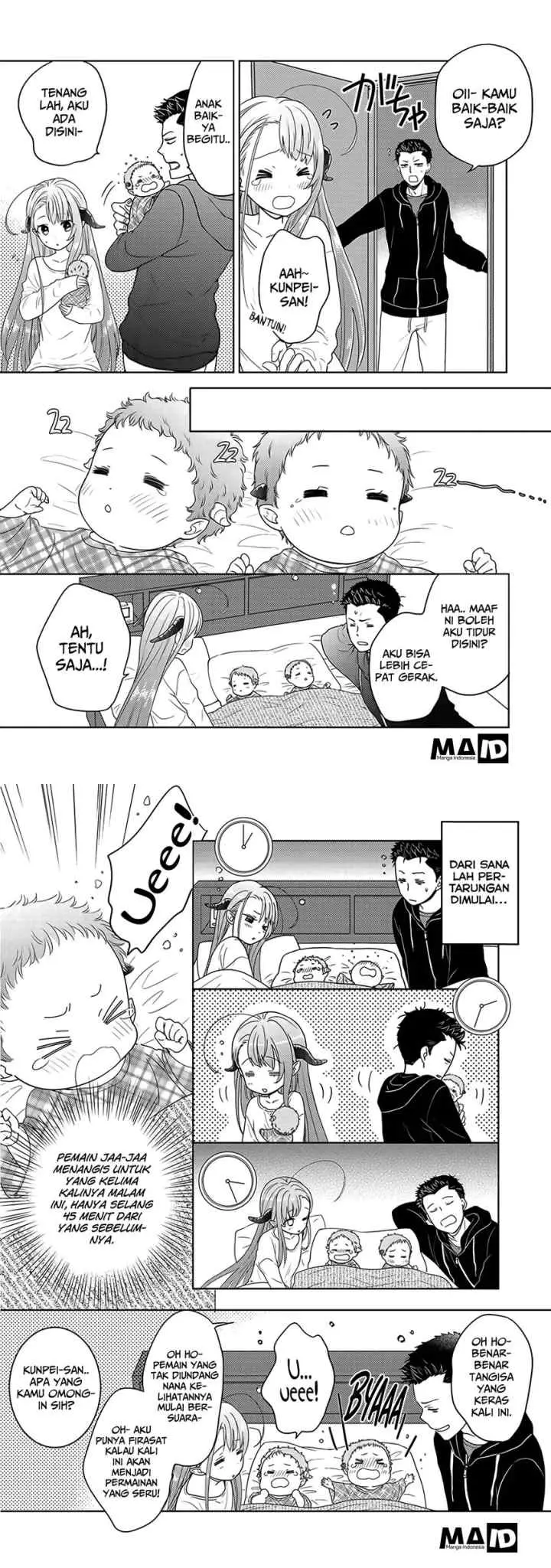 Kitaku Tochuu de Yome to Musume ga Dekita n dakedo Dragon datta chapter 4 halaman 9