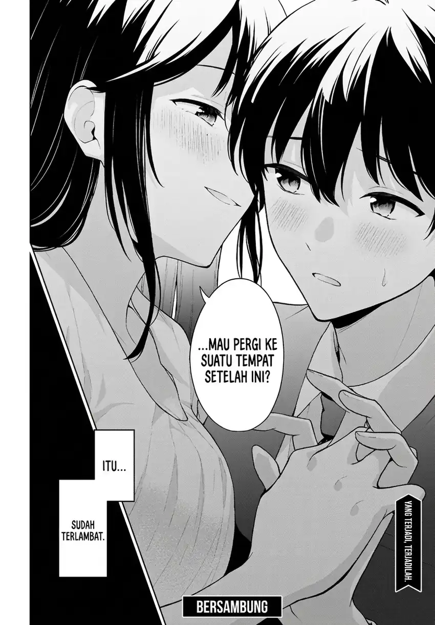 Danjohi 1:5 no Sekai demo Futsu ni Ikirareru to Omotta? ~ Geki Juu Kanjou na Kanojotachi ga Mujikaku Danshi ni Honrousaretara chapter 20 halaman 21