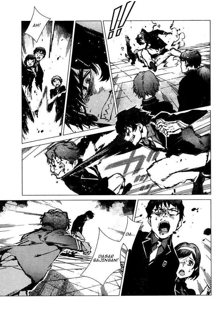Getter Robo Devolution: Uchuu Saigo no 3-punkan chapter 1 halaman 24