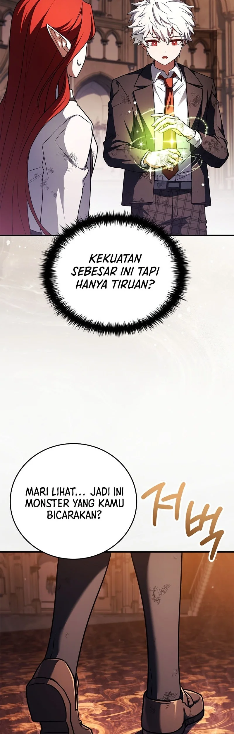 The Legendary Hero Is An Academy Honors Student chapter 85 halaman 85
