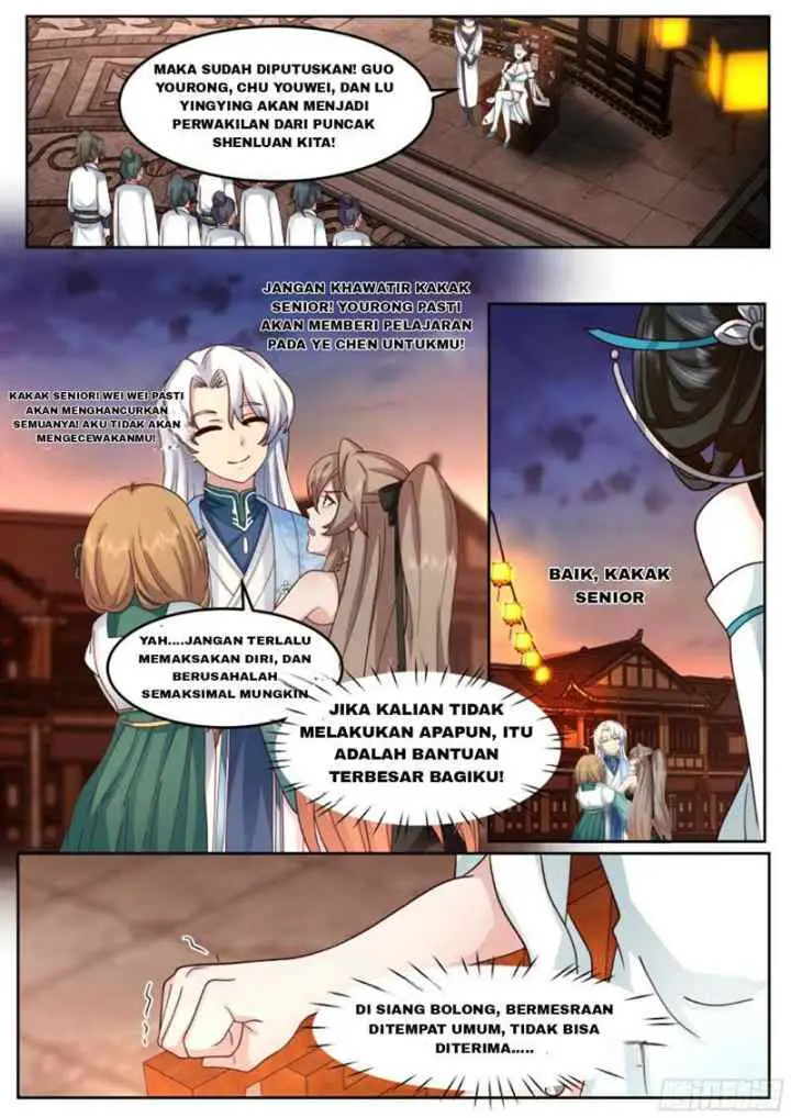 The Villain's Senior Brother And His Junior Sisters Are All Yanderes chapter 45 halaman 12