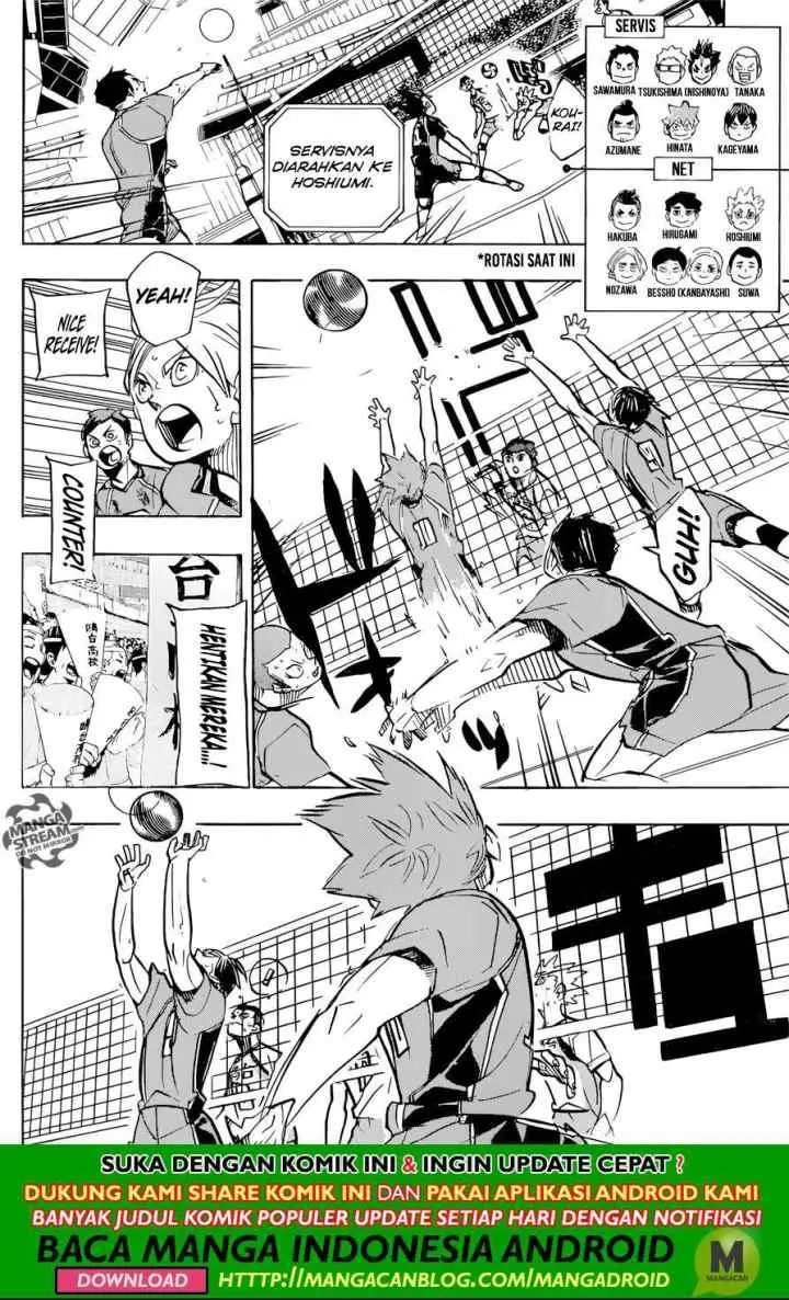 Haikyuu!! chapter 360 halaman 6