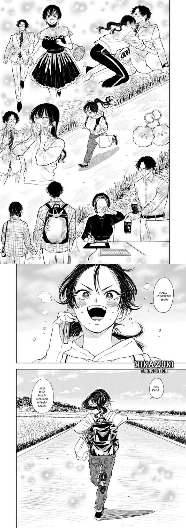 Buaiso na Tantou ga Zenzen Te o Dashite Kurenakute Mukatsuku!! chapter 8 halaman 12