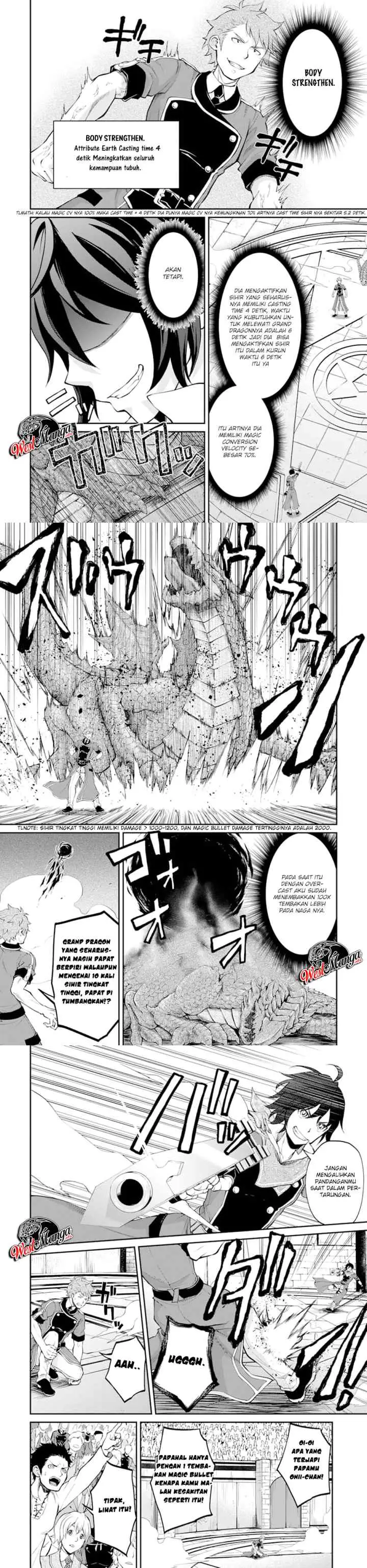 Saisoku Musou No B-Kyuu Mahou Tsukai: Ippatsu Utareru Mae Ni Senpatsu Uchikaesu! chapter 8 halaman 11