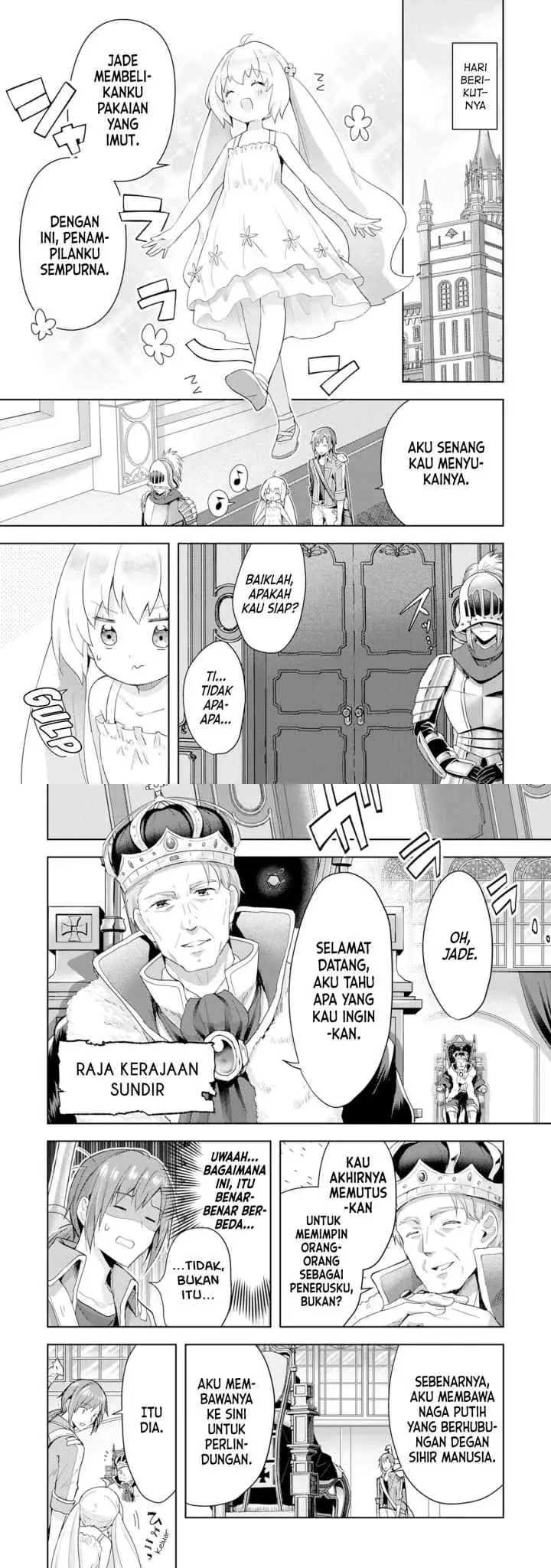 Uketsukejo ni Kokuhaku Shitakute Girudo ni Kayoitsumetara Eiyu ni Natteta chapter 2 halaman 9