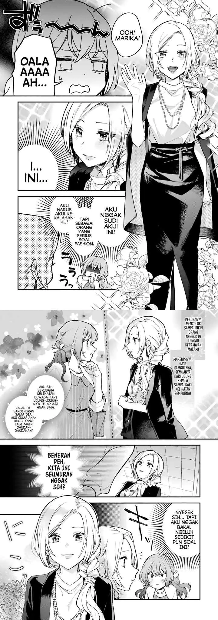 Onna Doushi to ka Arienai deshou to Iiharu Onna no ko wo, Hyakunichi kan de Tetteiteki ni Otosu Yuri no Ohanashi chapter 4 halaman 13