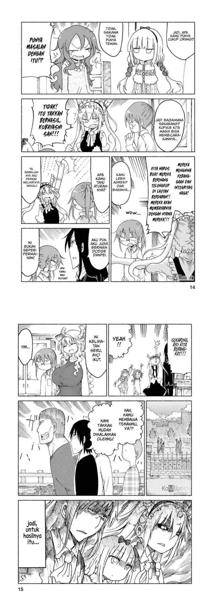 Kobayashi-san Chi no Maid Dragon chapter 21 halaman 7