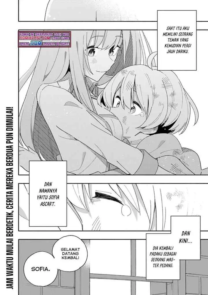 Shourai Kekkon Shiyoune, To Yakusoku Shita You Najimi Ga Tsurugi Hijiri Ninatte Kaette Kita chapter 1 halaman 19