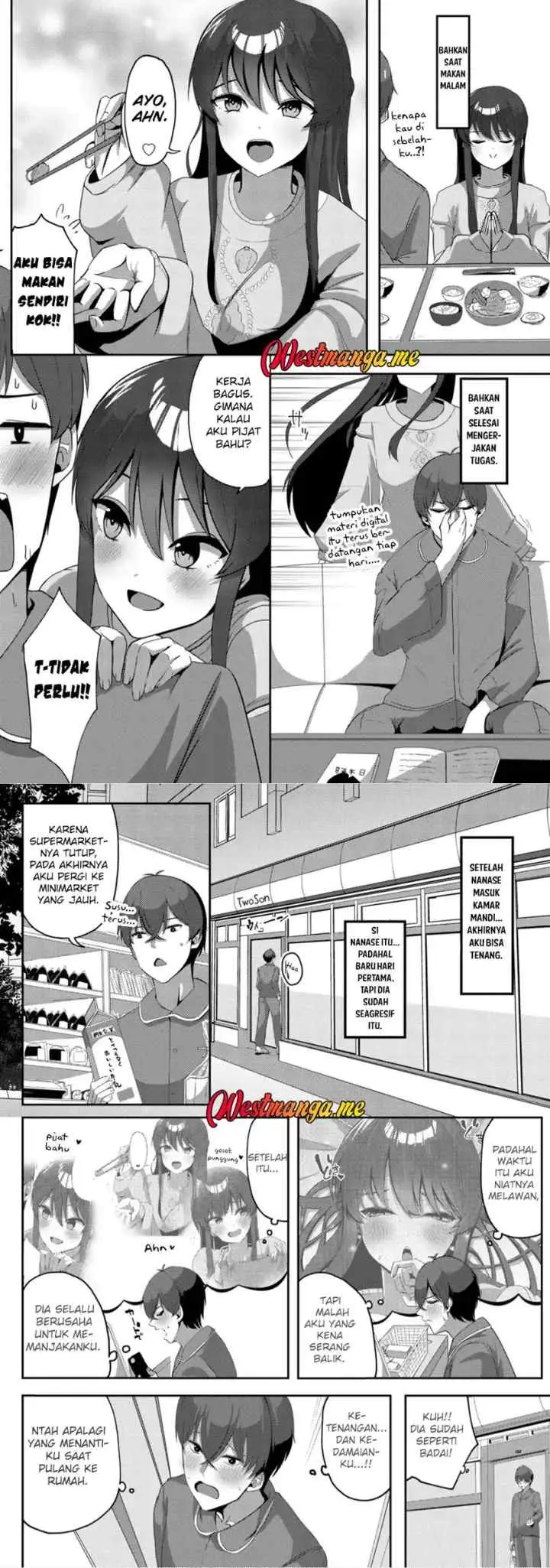 Kurokami Seiso No Reikoku Bishojo Wo Tasuketara, Ore to Ni Nin Kiri No Toki Dake De Reru Yo Ni Natta Ken chapter 3 halaman 8