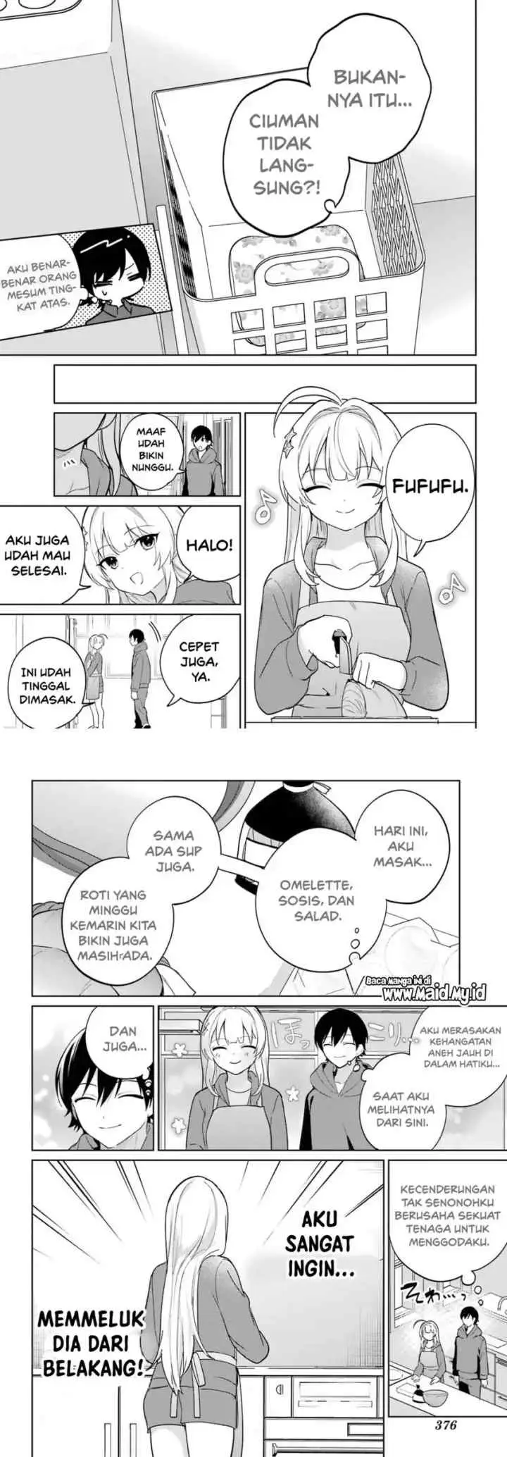 Remote Jugyou ni Nattara Class 1 no Bishoujo to Doukyo Suru Koto ni Natta chapter 13 halaman 6