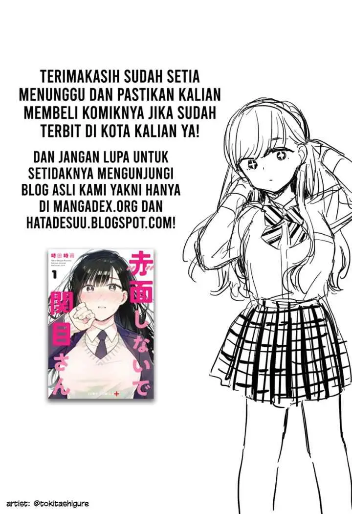 Sekimen Shinaide Sekime-san (Serialization) chapter 40 halaman 18