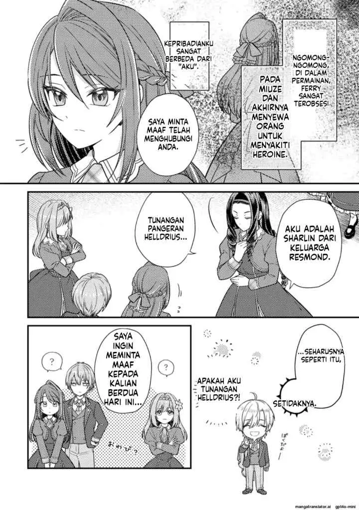 Heroine ga Kuru Mae ni Ninshin shimashita ~Tsunda Hazu no Akuyaku Reijou desuga, Douyara Chigau youdesu~ chapter 4.2 halaman 5
