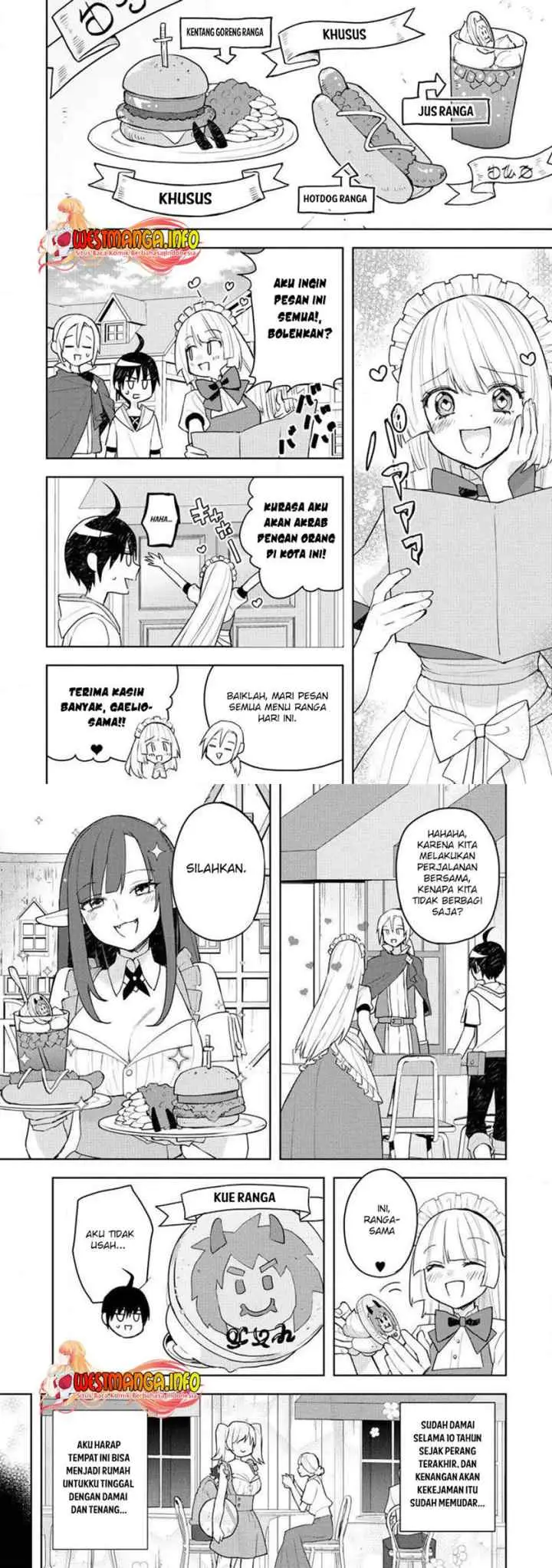 Shitennou Sai Jakudatta Ore. Tensei Shitanode Heionna Seikatsu wo Nozomu chapter 11 halaman 5
