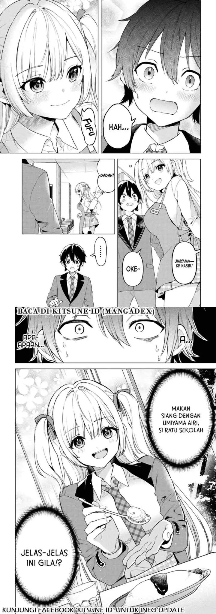 Inkyaa no ore ga sekigae de S-kyuu bishoujo ni kakomaretara himitsu no kankei ga hajimatta chapter 1 halaman 16