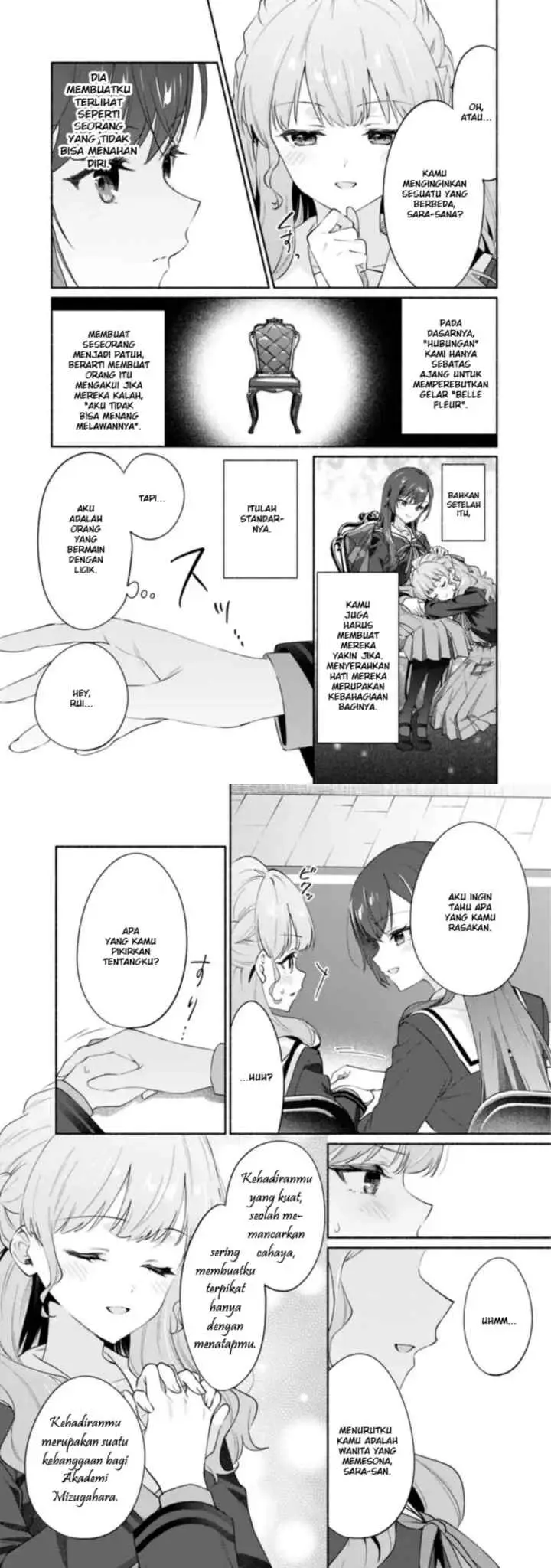 A Yuri Story About Breaking a Pretty Girl Who Keeps Insisting -I Won't Lose- Into Submission chapter 5 halaman 8