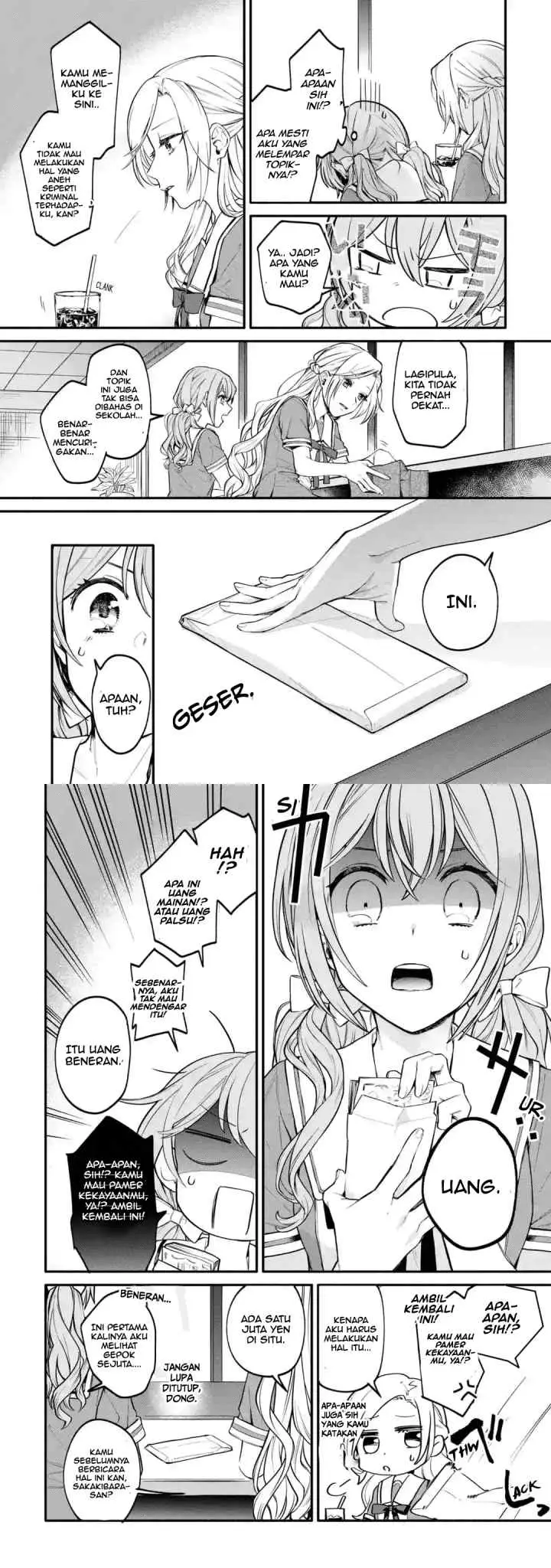 Onna Doushi to ka Arienai deshou to Iiharu Onna no ko wo, Hyakunichi kan de Tetteiteki ni Otosu Yuri no Ohanashi chapter 1 halaman 10