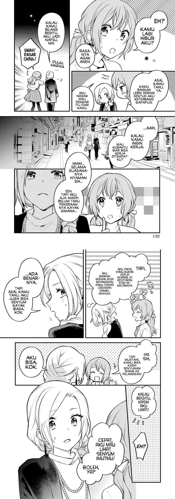 Onna Doushi to ka Arienai deshou to Iiharu Onna no ko wo, Hyakunichi kan de Tetteiteki ni Otosu Yuri no Ohanashi chapter 4 halaman 16