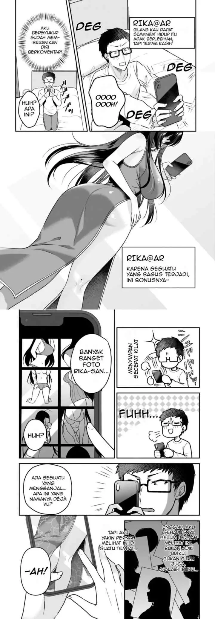 Gari Tsutomu-kun to Uraaka-san - Sanzan Osewa ni Natteiru Ero-kei Uraaka Joshi no Shoutai ga Kurasu no Idol Datta Ken chapter 1 halaman 17