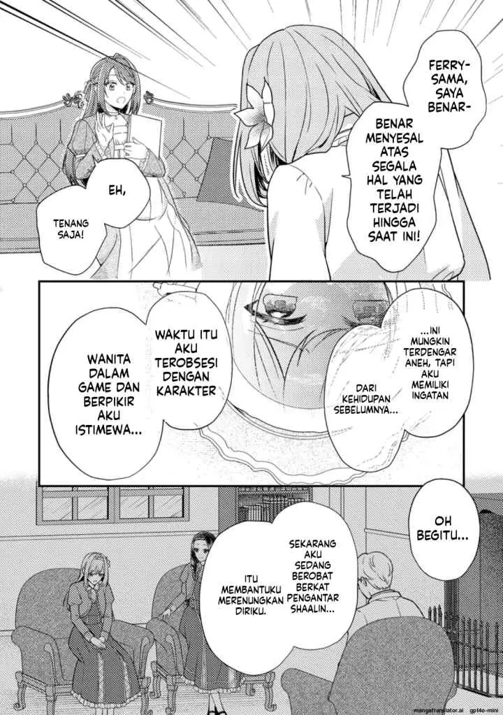 Heroine ga Kuru Mae ni Ninshin shimashita ~Tsunda Hazu no Akuyaku Reijou desuga, Douyara Chigau youdesu~ chapter 8.2 halaman 9